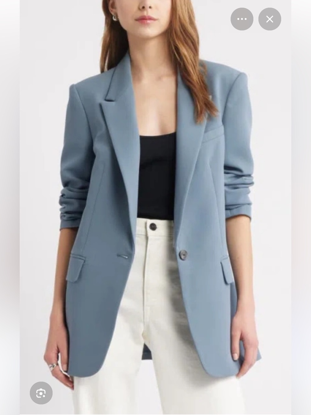 DYNAMITE | BABY BLUE BLAZER | Small | NEW